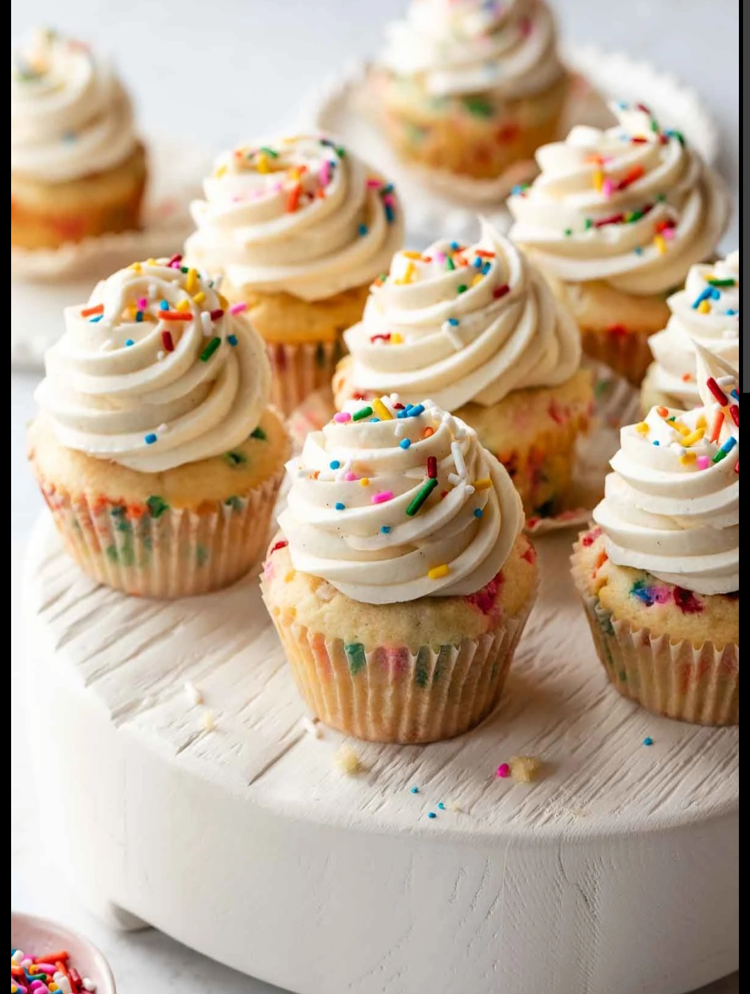 Funfetti Celebration Cupcakes